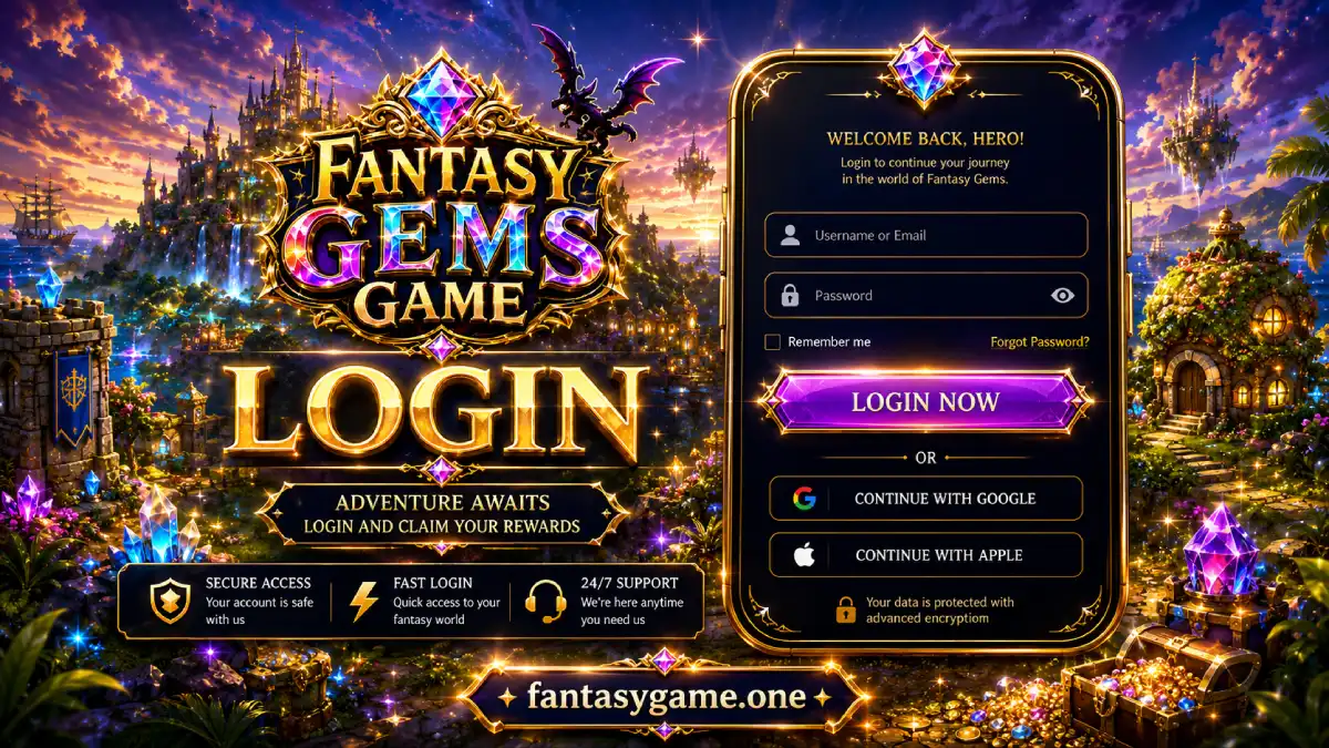 Fantasy Gems Game app preview